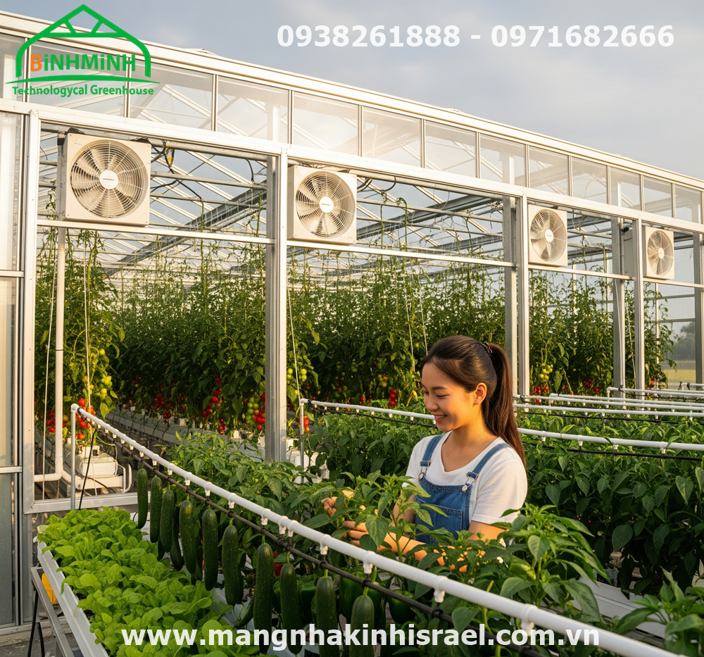 Khi Bão Đến, Ai Giữ Giùm Tôi Những Luống Rau? Màng Nhà Kính Bảo Vệ Cây Trồng Tối Ưu